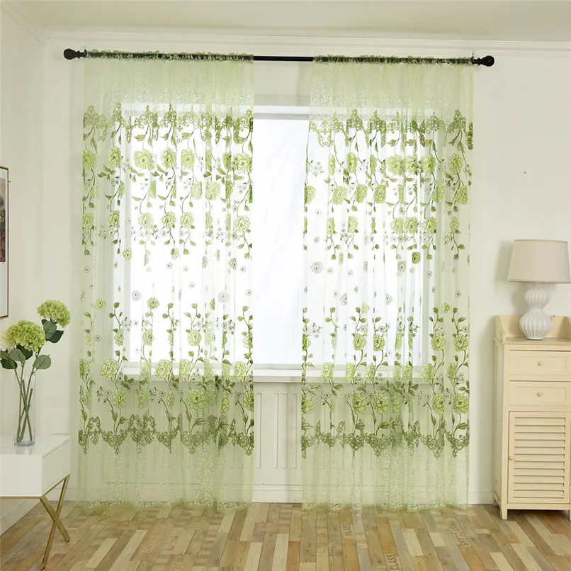 Leaves Sheer Curtain (11)