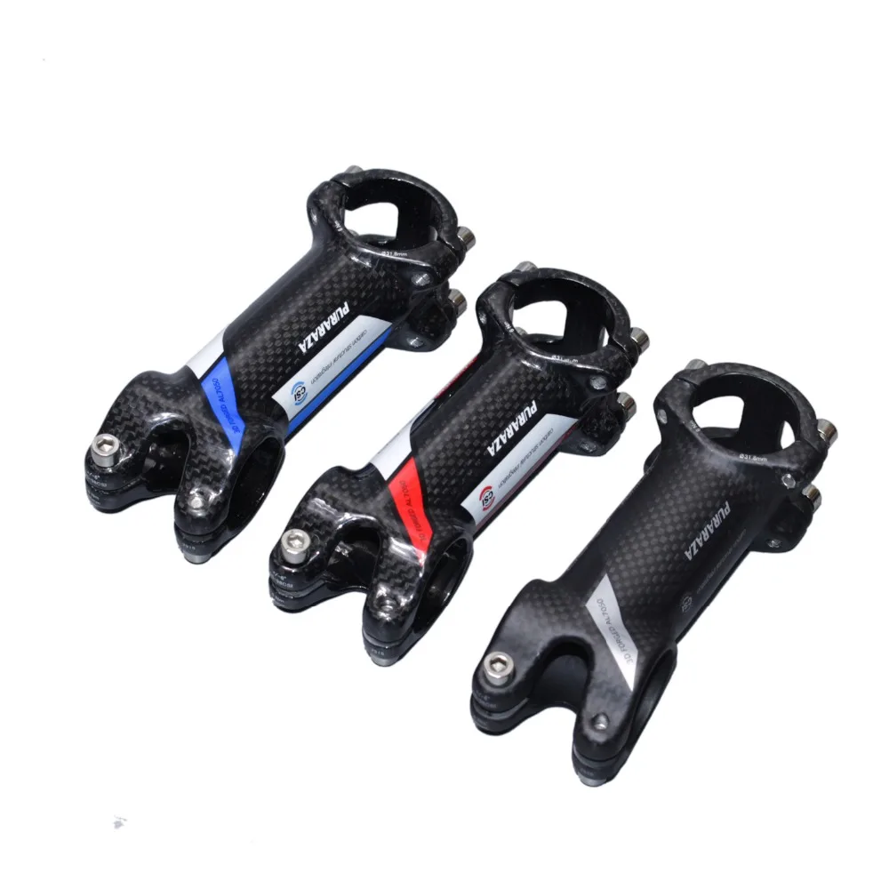 EC90 Road Mountain Bicycle Stem Carbon Fibre MTB Bike Riser Handlebar Stem 31.8mm 60-110MM Bicycle Accessories (11)
