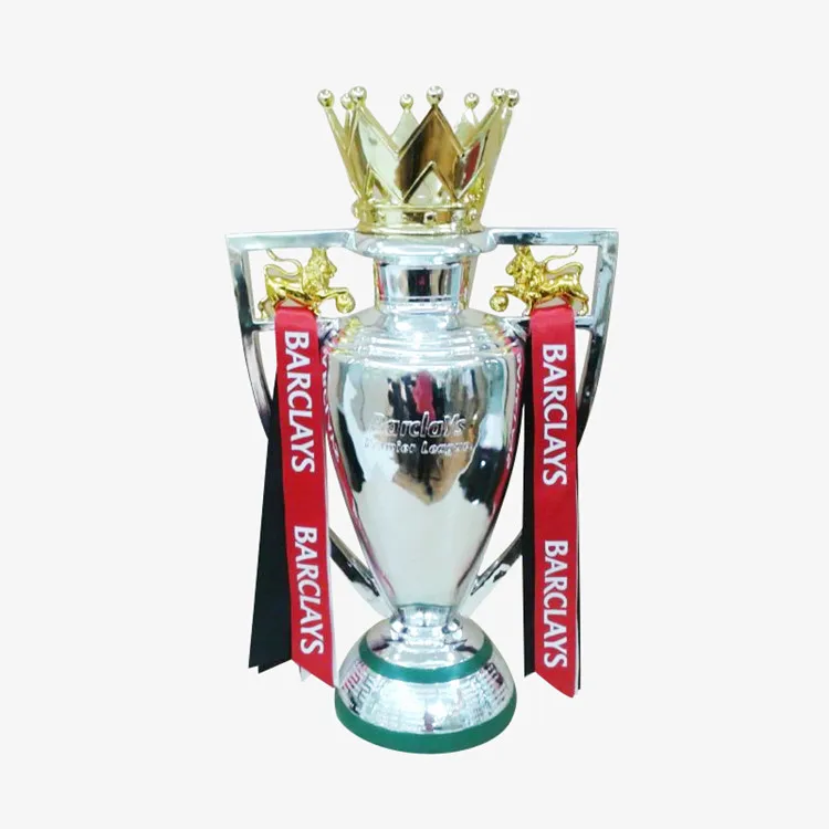 FA Premier League 30cm Barclays trophy cup silver resin ...