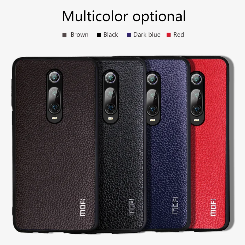 Чехол Mofi для Xiaomi Redmi K20 чехол накладка Pro из искусственной кожи с зернистой