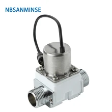 NBSANMINSE SM208B2 G1/2 Импульсный электромагнитный клапан DC4.5V~ 6,5 V положительный импульсный открытый индукционный Сантехнический кран для ванной комнаты