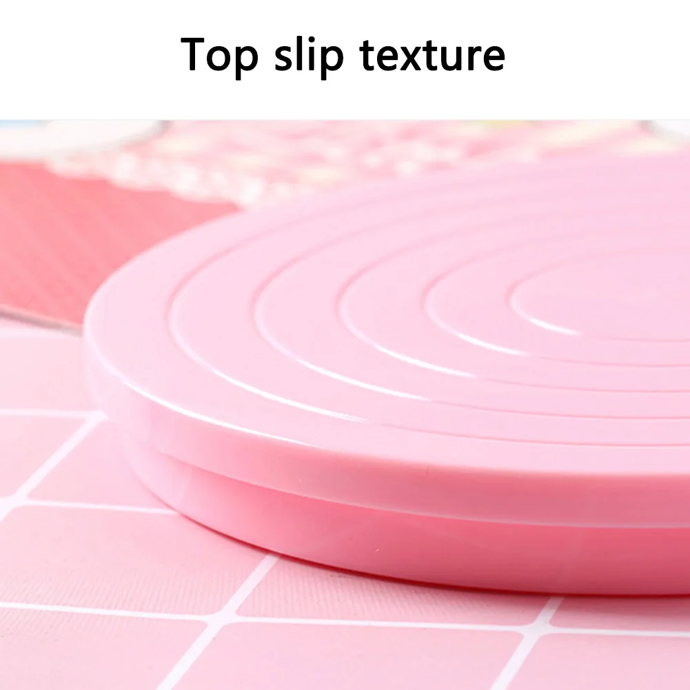 14cm DIY Rotating Cake Turntable Revolving Cake Decorating Stand Platform Cake Decorating Tool Cake Cookie Biscuits Decorating