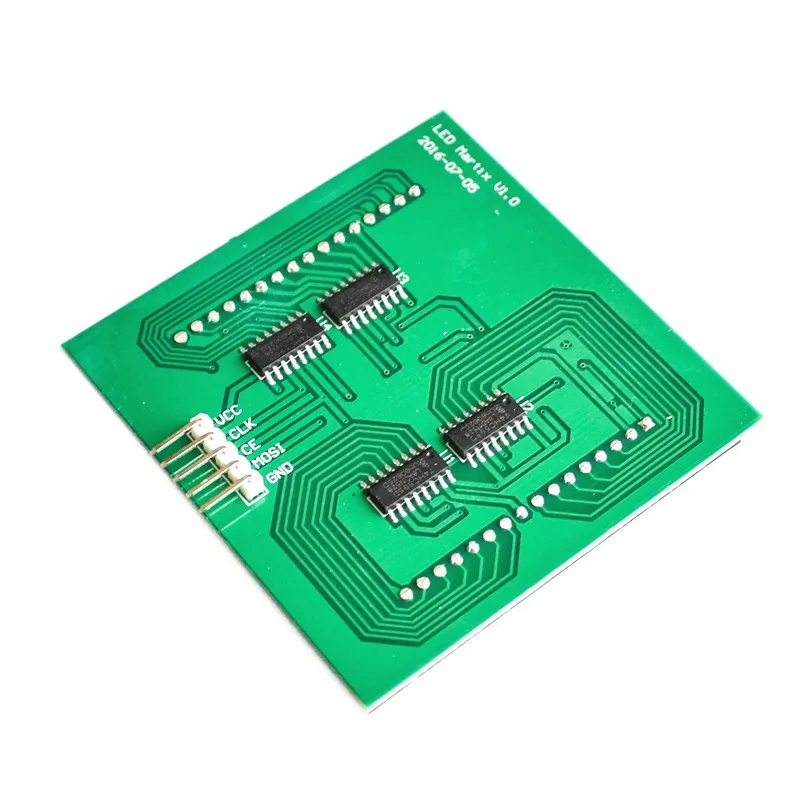 Светодиодная полноцветная точечная матрица RGB светодиодный экран плата 8*8