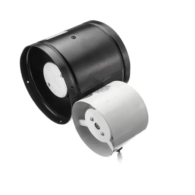 4”/ 6”  In Line Fans Hydroponic House Room Window Air Vent Clean Cooling Toilet Bathrom Kitchen Ventilator Exhaust Fan