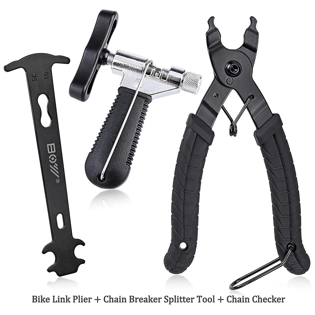 Велосипедные плоскогубцы+ велосипедный инструмент для цепочки+ цепной инструмент для ремонта велосипеда Se для велосипедных аксессуаров