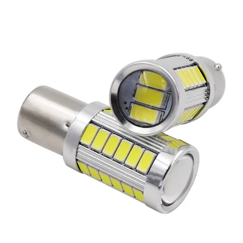 

2 x 30W 800LM White BA15S 1156 BAU15S 33SMD LED Tail Bulb 5630 5730 Car Fog Lamp Daytime Running Light high power Led car light