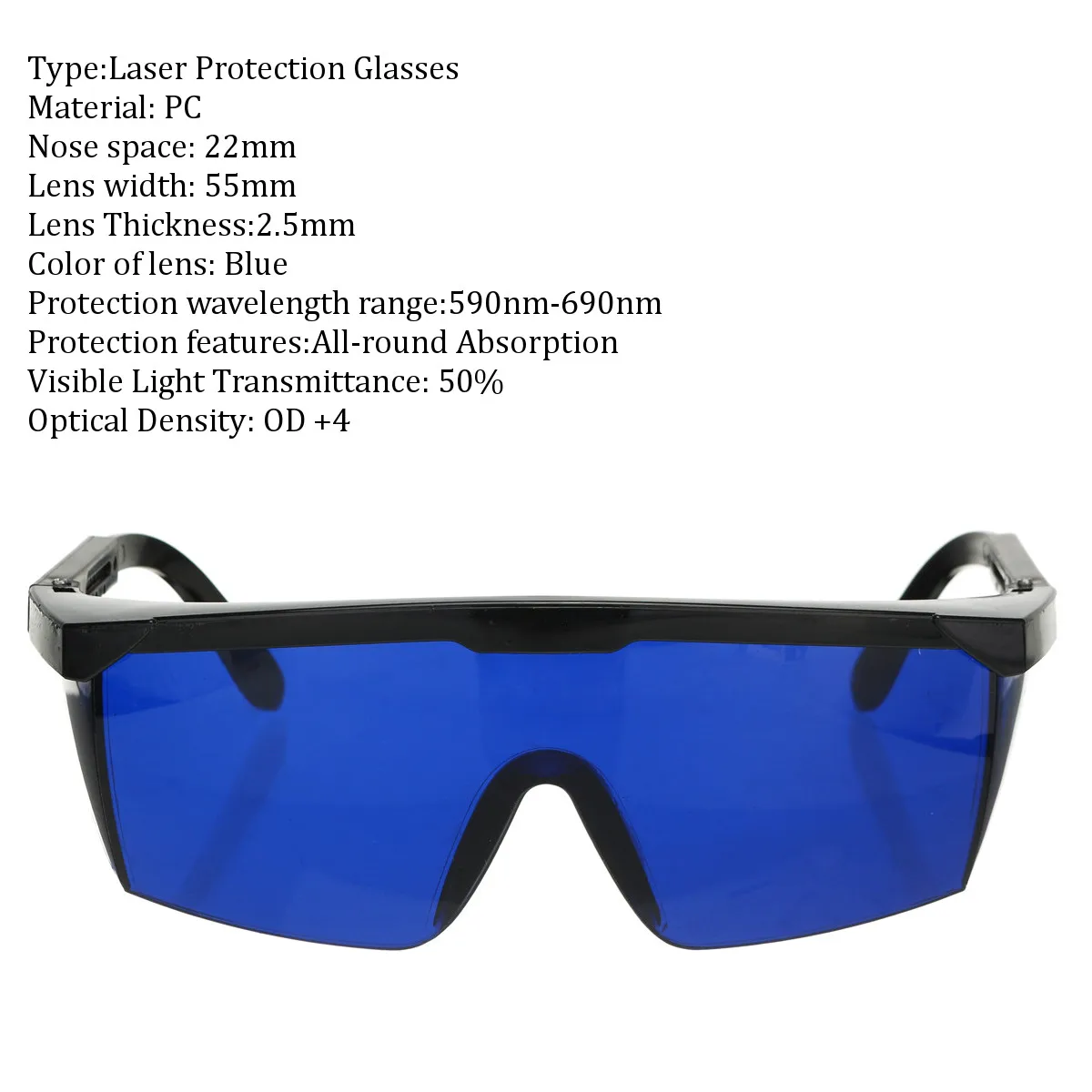 Лазерные защитные очки синий зеленый 190nm-1200nm сварочный лазер IPL инструмент для красоты защитные очки для глаз
