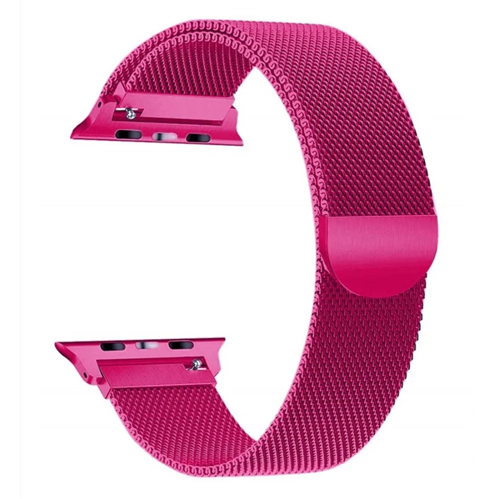 Milanese loop strap for Apple watch band 4 42mm 44mm Watchband stainless steel Bracelet iwatch series 4 3 21 38mm 40mm wristband Milanese loop strap for Apple watch band 4 42mm 44mm Watchband stainless steel Bracelet iwatch series 4 3 21 38mm 40mm wristband