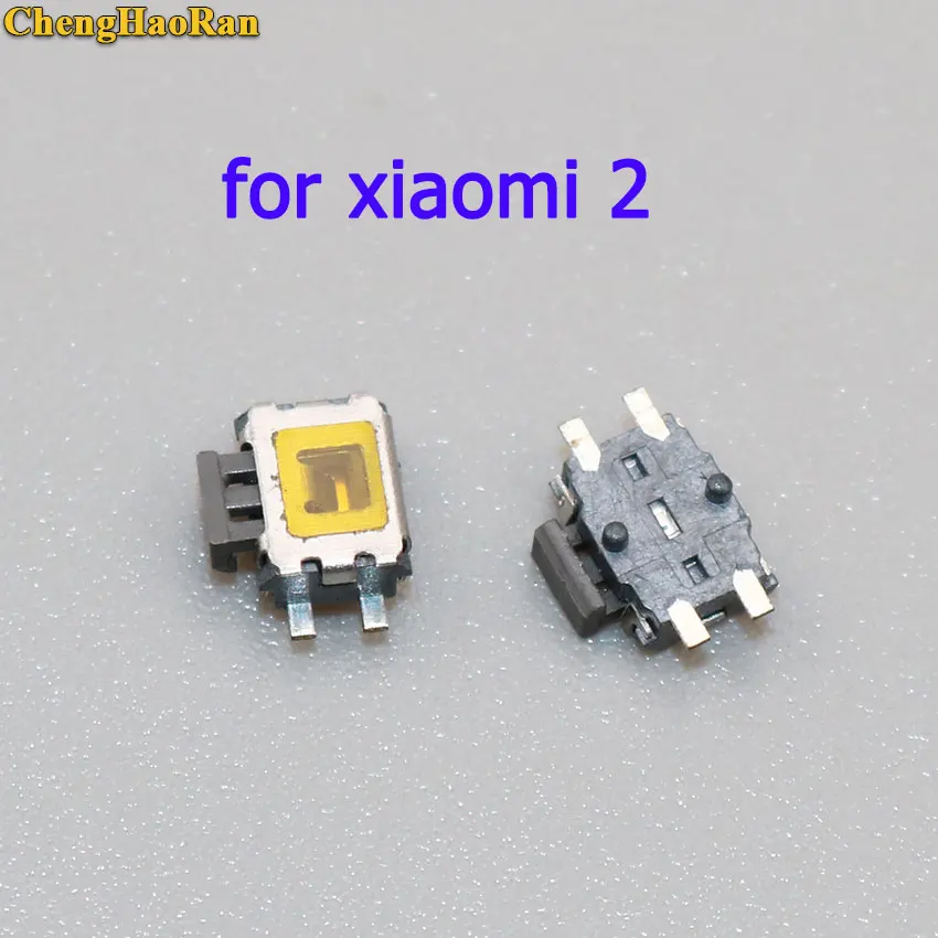 10 шт. Тактильный кнопочный переключатель ChengHaoRan SMD 4pin для Xiaomi 2/Huawei/Lenovo/Coolpad/ZTE