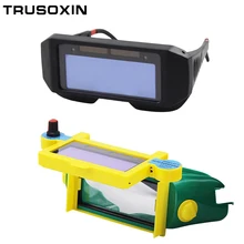 Solar Auto Darken Shading Welder Eyes Mask Helmet Eyes Goggle/Welder Glasses for ARC TIG MMA MIG MAG Welding Machine Solar Auto Darken Shading Welder Eyes Mask Helmet Eyes Goggle/Welder Glasses for ARC TIG MMA MIG MAG Welding Machine