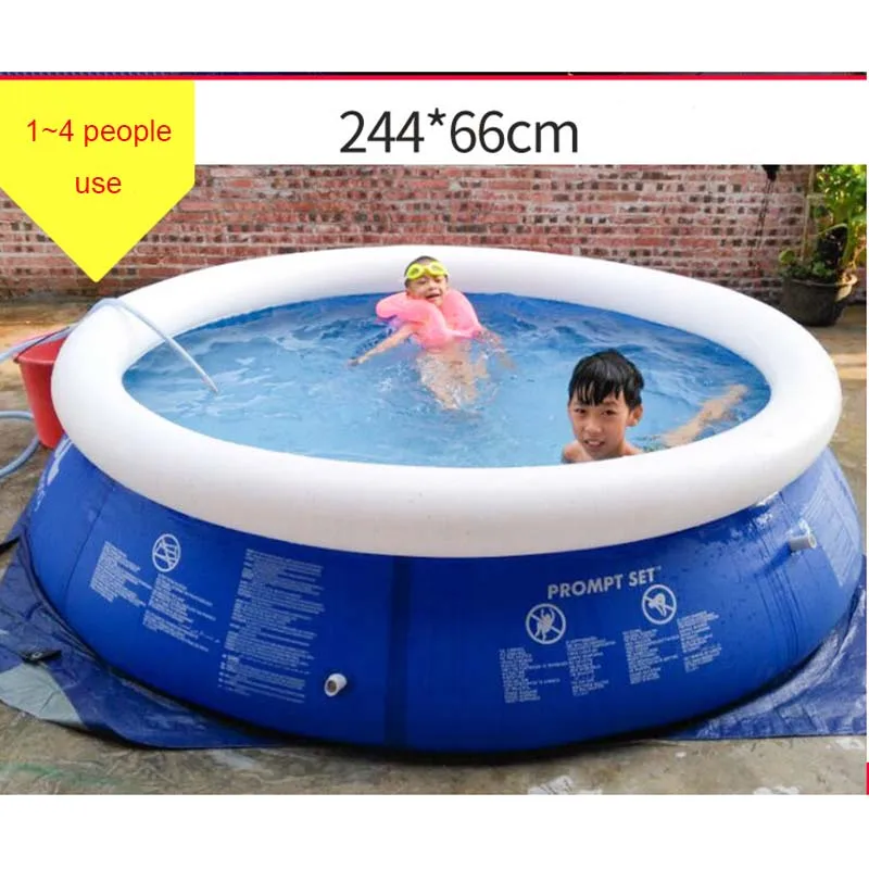 Детский сетчатый бассейн, детский и семейный бассейн с Круглым Верхом, надувной супер-толстый бассейн