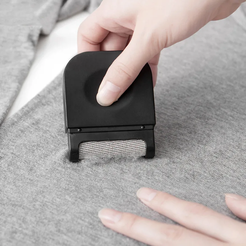 Mini Portable Manual Lint Removal Device Creative Square Hair Lint