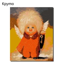 Kpymo Chuvilyaeva Галина картинки с ангелом живопись по номерам настенные художественные акриловые картины ручная роспись домашний декор для гостиной