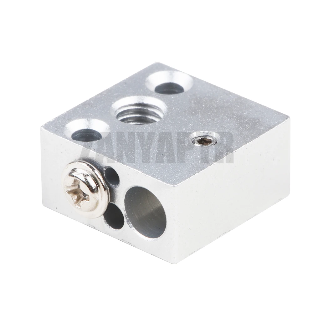 CR10 سخان كتلة جميع المعادن المبرد ل V6 CREALITY CR-10 CR-10s J-رئيس 3D طابعة بودين الطارد hotend CR10 سخان كتلة جميع المعادن المبرد ل V6 CREALITY CR-10 CR-10s J-رئيس 3D طابعة بودين الطارد hotend