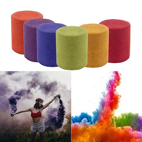 

6pcs Colorful Smoke Magic Fun Toy Accessories Different Color Fireworks Scene Background Photography Props Dreamy Smoke Magic