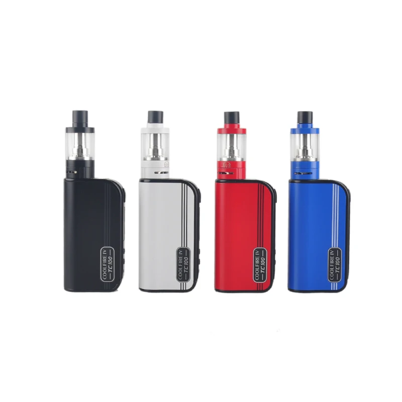 

Innokin Cool Fire 4 TC100W Box Mod 3300mah Battery Built-in 3ml Top Filling Atomizer Tank Adjustable Airflow E-cigarette Kit