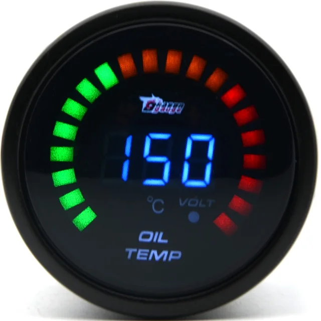 DRAGON GAUGE 2" 52mm Boost/Water Temp/Oil Temp/Oil Pressure/Tachometer