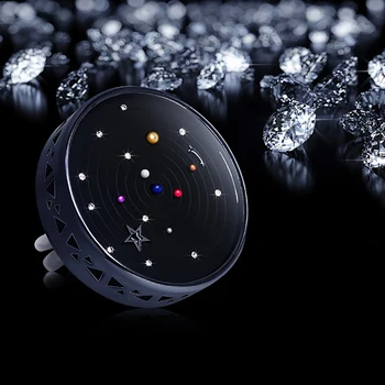 

Car Ornament Milky Way Design Creative ABS Auto Air Condition Vent Perfume Clip Air Freshener Decor Solid Fragrance Aromatherapy