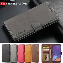 Для samsung Galaxy A7 Чехол кожаный Винтажный чехол для телефона Funda samsung A7 Чехол Флип Магнитный чехол-кошелек на A7 чехол