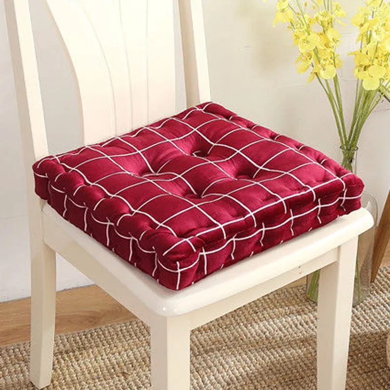 Подушка мягкая удобная решетчатая квадратная подушка для сиденья/Круглый Пол татами Подушка домашний декор - Цвет: QQ-hon F