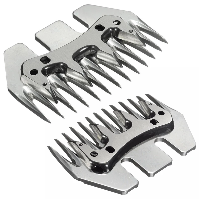

Mayitr 13 and 4 Teeth Straight Clippers Stainless Steel Shearing Sheep Blade For Livestock Grooming Clipper