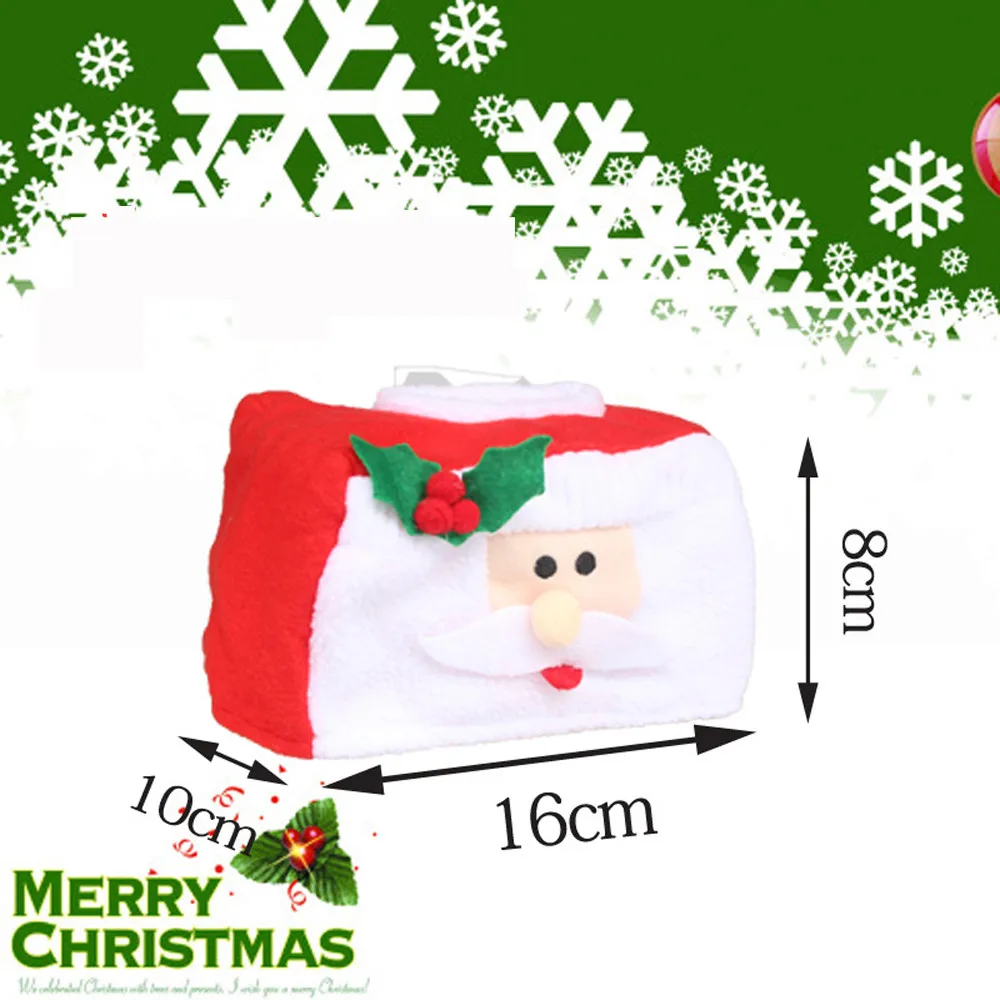Aliexpress Buy 1PC Magic Merry Christmas tissue box cover Christmas santa claus home decoration Creative napkin holder xmas supplies Bag L5 from