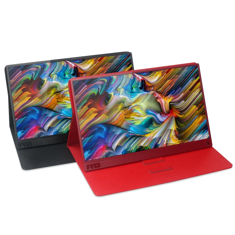 Touchscreen Tragbaren Monitor 1920x1080 HD IPS 15,6-zoll Display Monitor 6000mAh Akku laptop telefon XBOX Schalter Touchscreen Tragbaren Monitor 1920x1080 HD IPS 15,6-zoll Display Monitor 6000mAh Akku laptop telefon XBOX Schalter