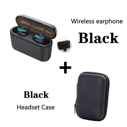 Беспроводные наушники Bluetooth 5,0 для huawei honor 20i 10i 10 20 9 lite V20 V10 note 8X MAX 8A 8C 6X Play Music - Цвет: double add Black bag