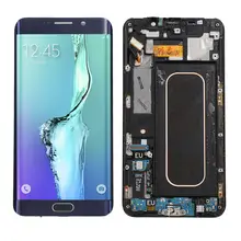 Sinbeda Super AMOLED для Samsung Galaxy S6 Edge Plus lcd сенсорный экран дигитайзер сборка для Samsung S6 Edge Plus G928 G928F lcd