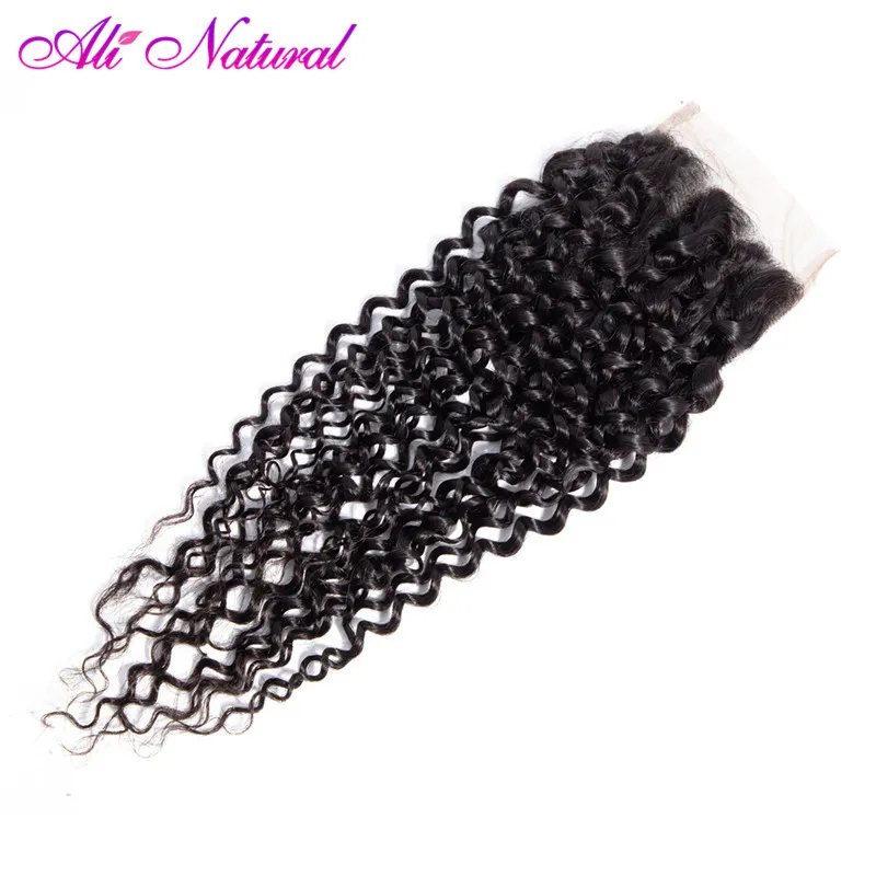 Alinatural волос бразильские волосы Weave 100% натуральные странный вьющиеся 3 Связки с