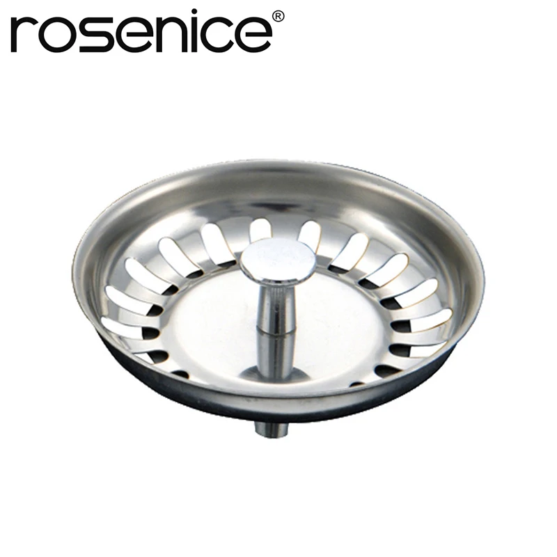 

Double-Layer Stainless Steel Kitchen Sink Strainer Waste Plug