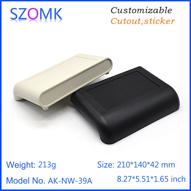 szomk plastic router enclosure box for electronic junction box diy plastic enclosure pcb box plastic equipment housing GPS tracker instrument control box (13)