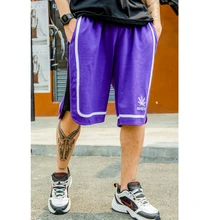 Для мужчин боковой полосой Oversize Рубашки домашние нарисовать веревки мужской шорты Для мужчин новые летние модные уличная Винтаж свободные шорты