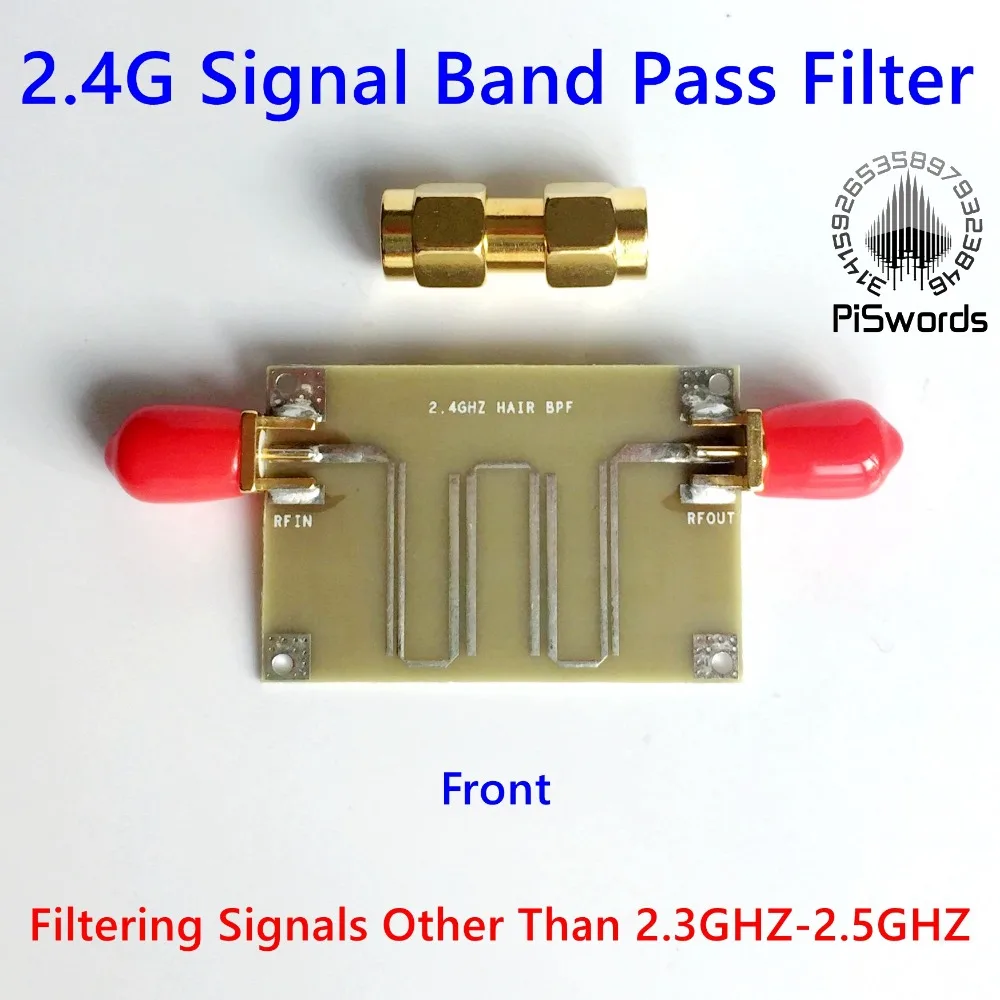 2,4G wifi ленточный фильтр/ads-b 1090 МГц ленточный фильтр/FM 88 МГц-108 МГц ленточный фильтр