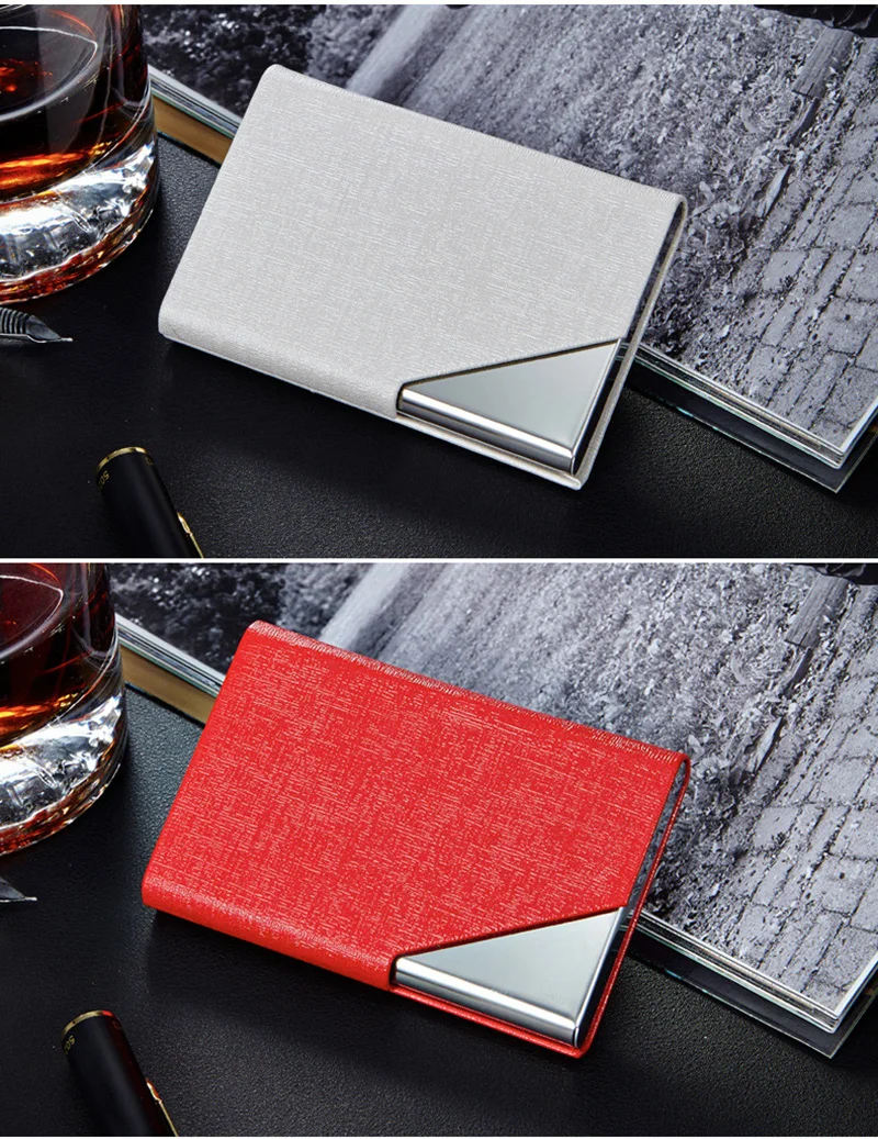 Card Holder Fashion 2017 Metal Aluminum For Women Men Small Card Wallet Case Business Credit Card Holder (8)