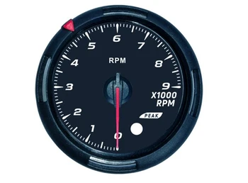 

Pack of 1 60mm Auto Instrument Gauges 0-9000RPM Waterproof Tachometers Color Backlight Rev Counters for Vehicle Boat Yacht