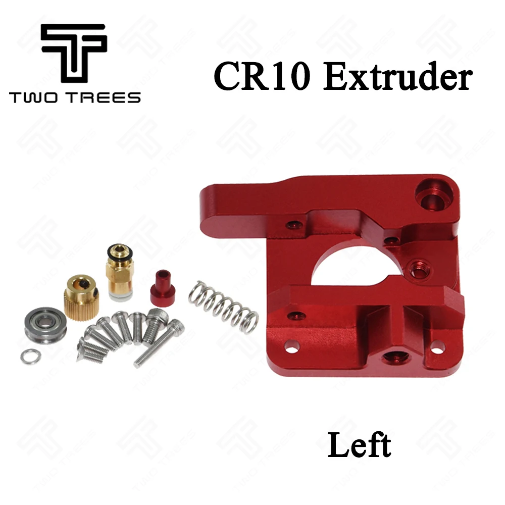CR10 экструдер Модернизированный алюминиевый MK8 привод подачи 3d принтер экструдеры для Creality 3d cr-10 Cr-10S RepRap i3 1,75 мм 3d части