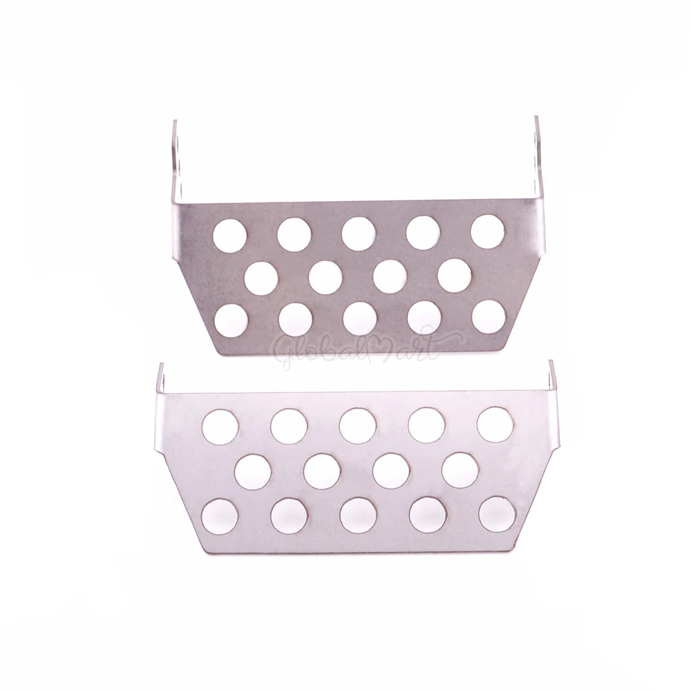 TRAXXAS TRX4 TRX-4 T4 Stainless Steel Front Bumper Lower+ Rear Protection + Axle + Gearbox Mount Protection Skid Plate Armor (3)