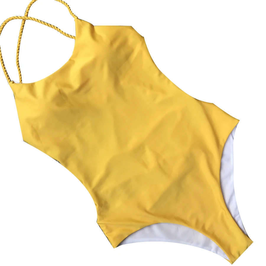 Сексуальный цельный купальник с плетеным ремешком и перекрестной спинкой, женская одежда для плавания, женский купальный костюм, одежда для плавания, монокини, женский купальник