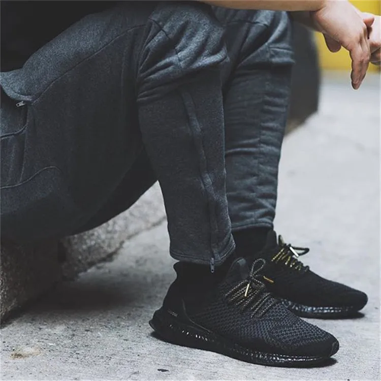 New Men Casual Elastic Fitness Fashion Comfort Soft Long Pants Outerwear Sweatpant Fashion Trousers