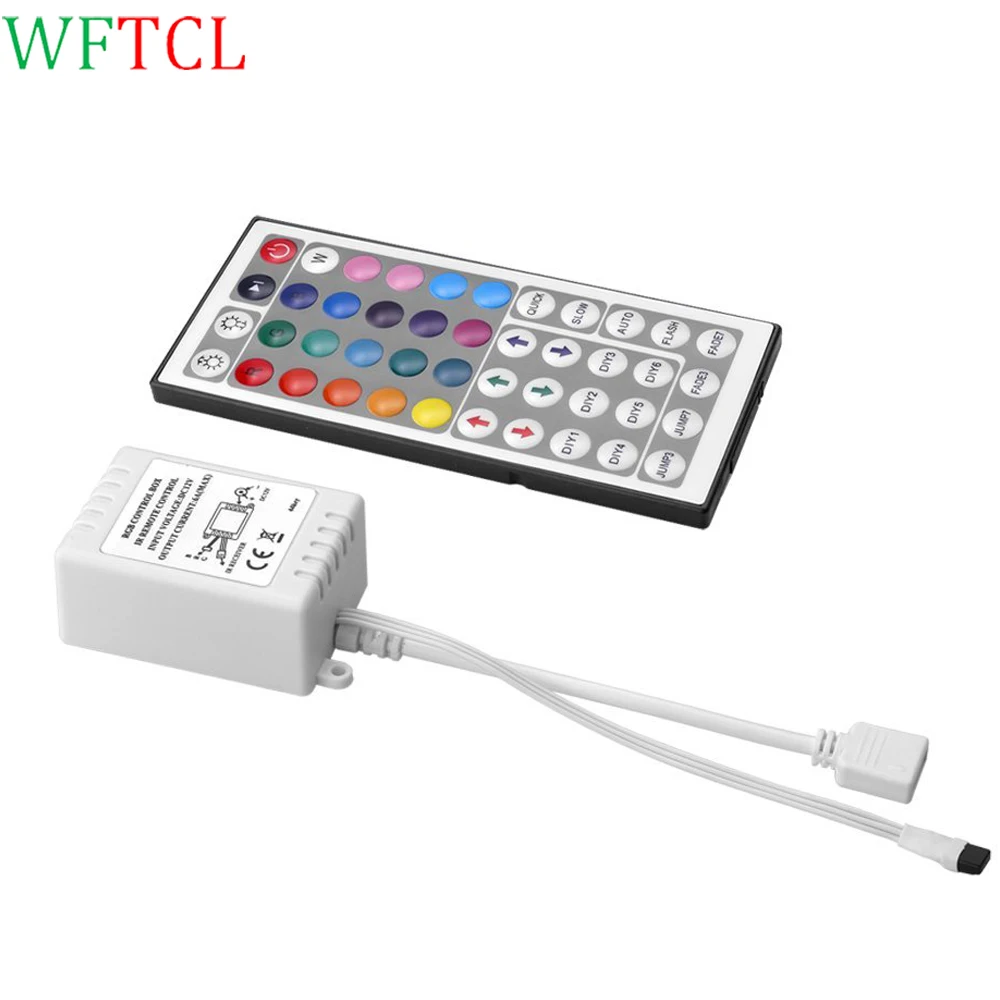 Controlador светодио дный контроллер 44 ключей ИК RGB светодиодный ИК-пульт