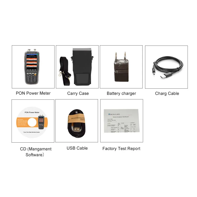 Ручной TM70B PON волоконно-оптический измеритель мощности с длиной волны 1310/1490/1550nm TM70B оптическое оборудование PON измеритель мощности