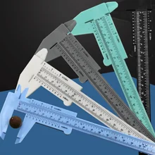 Портативный 150 мм Пластиковый штангенциркуль для измерения бровей, штангенциркуль для татуировки, линейка для перманентного макияжа, измерительные инструменты