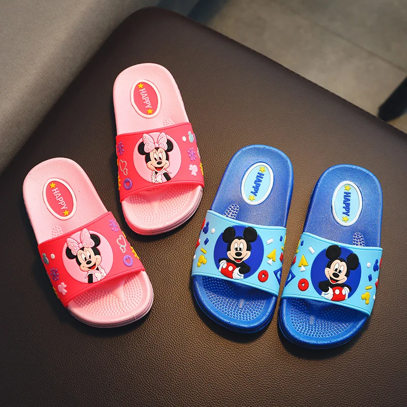 

2019 Summer Fashion New Children's Cartoon Characters Shoes Boys and Girls Slipper Antiskid Baby Room Slippers Beach Indoor
