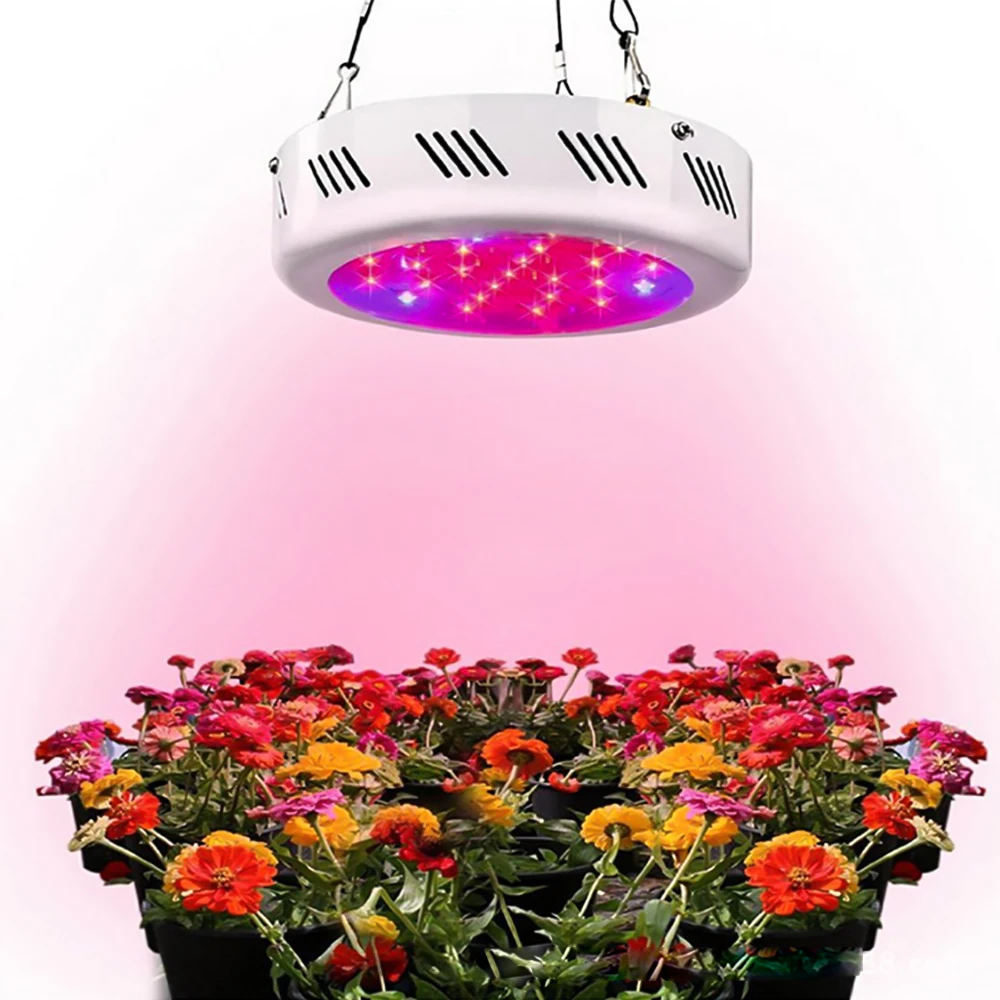 

HOLLKI 50W Full Spectrum Led Plant Grow Lamps Mini UFO LED Plant Grow Light for Garden Flowering Hydroponics System US/EU Plug