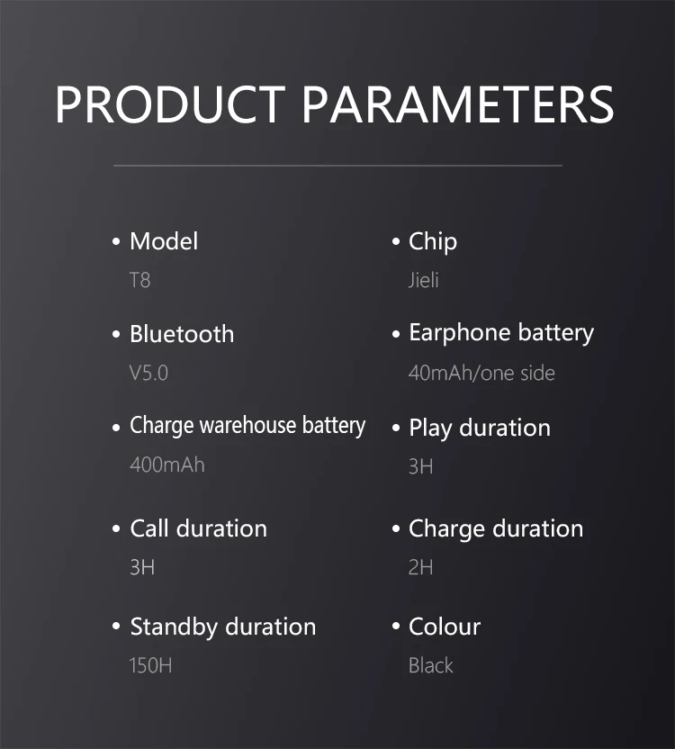 NAIKU T8, беспроводные наушники V5.0, вкладыши, наушники, Мини, Bluetooth, стерео, 3D звук, Двойной HD микрофон, Handfree, для iPhone, Xiaomi