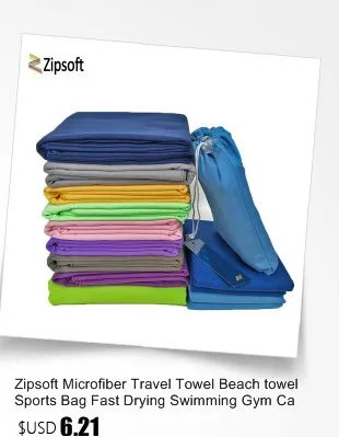 Zipsoft Beach Towel Absorbent Microfiber Changing Poncho Mulitcolor Hooded Towel 91*109cm Easy for Changing Cloth on Beach