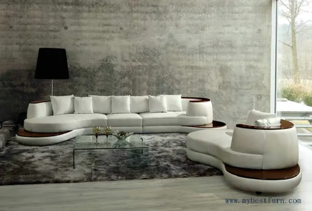 Free Shipping Luxury Villa Sofa Set, Sofa and longue