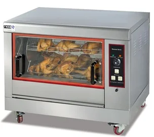 

Free shipping by sea CE certificated Electric Chicken Rotisserie GRILL,duck roast oven,electric bbq machine