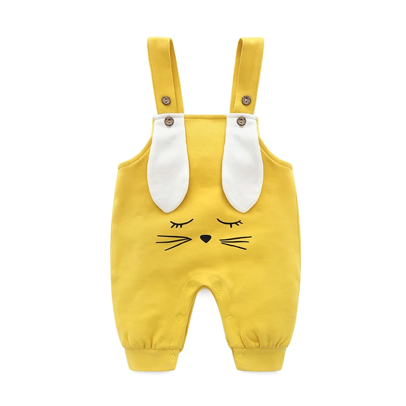 

Fashion Spring-autuwn Boys Baby Overalls Braces Pants 0-3-6-12 Month Girls Baby Cotton 1-year-old Pants Outfit Overalls Kids